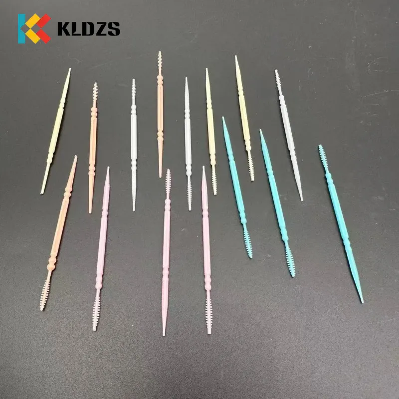 Scobitoare din plastic în formă de os de pește